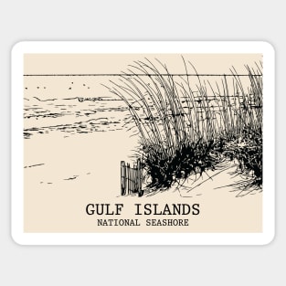Gulf Islands National Seashore Sticker
